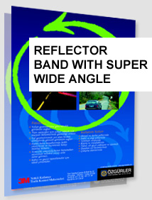 Reflector Band with Super Wide Angle